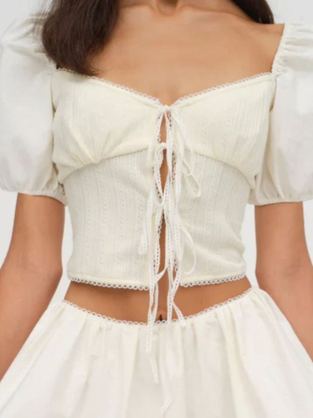 billie pointelle top - for love and lemons